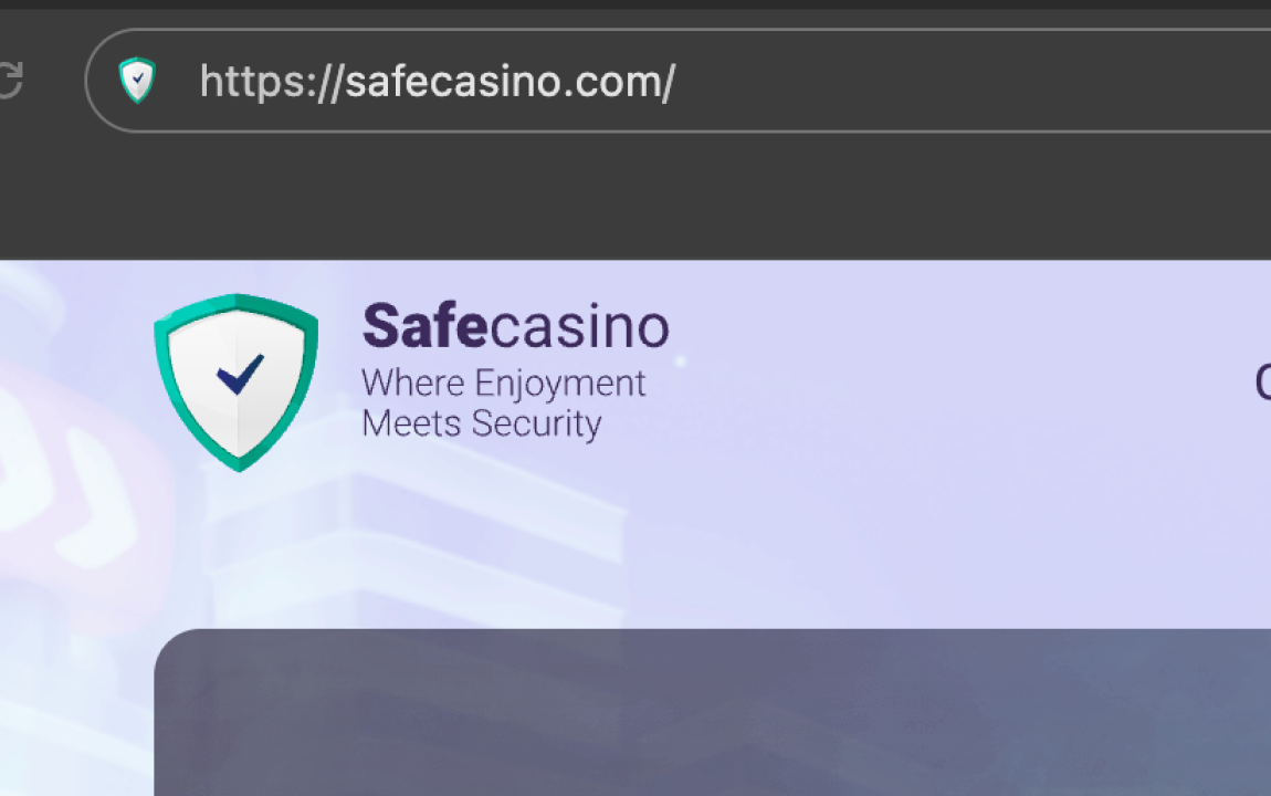 SafeCasino Pași pentru înregistrare 1