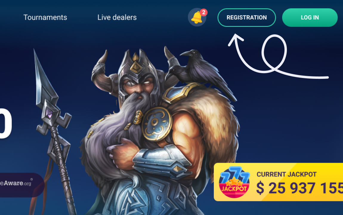 SafeCasino Pași pentru înregistrare 2